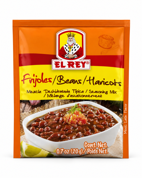 MEZCLA FRIJOLES DISP 12und 20gr EL REY